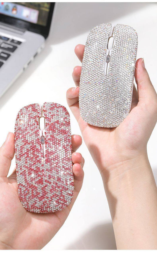 Rhinestone Wireless Mouse