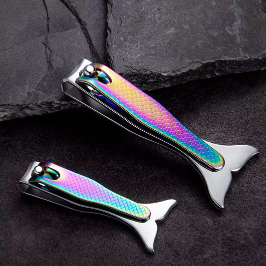 2 Piece Mermaid Nail Clipper Set