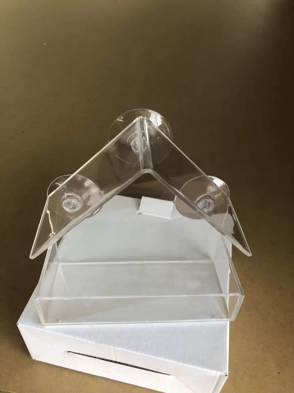 The Clear View Bird Feeder