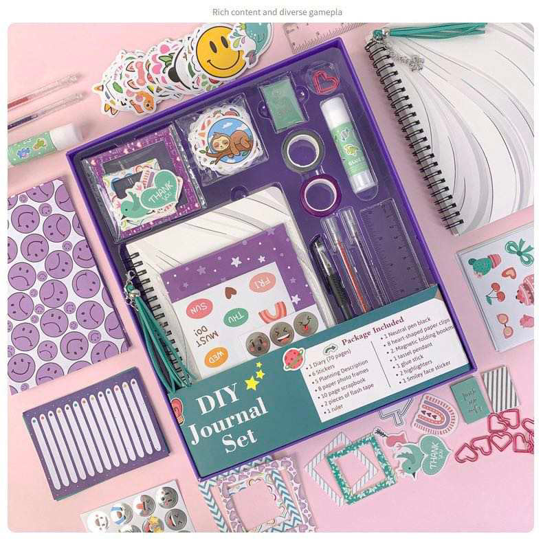 Pretty Purple Journal Set