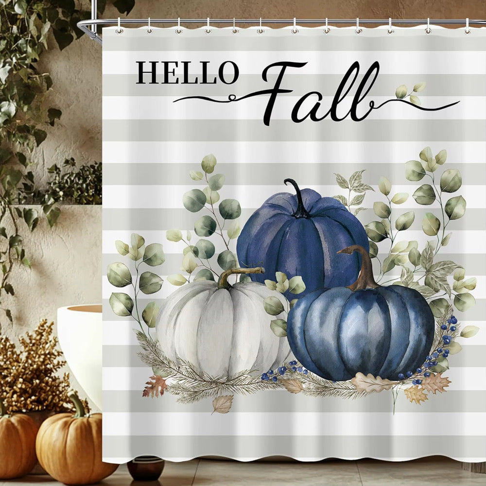 Fall Themed Shower Curtains