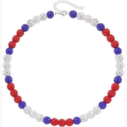 Trending Glam Baseball Necklace