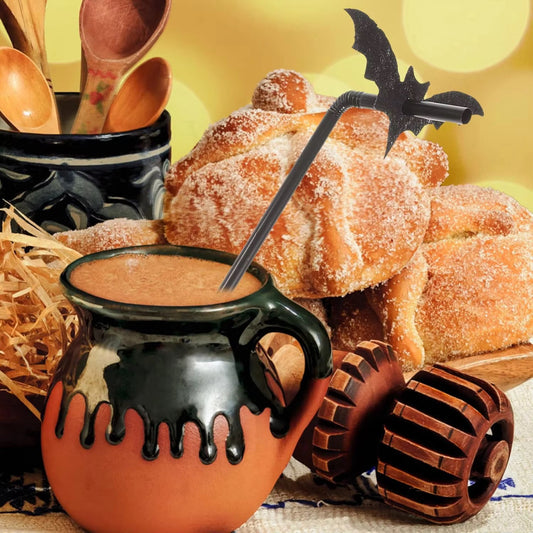 Lil' Bit Batty Bat Halloween Straws