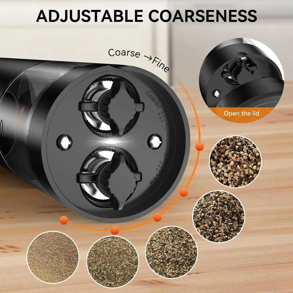 Grind Goals Rechargeable Salt & Pepper Grinder