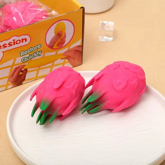 Dragon Fruit Squish Toy