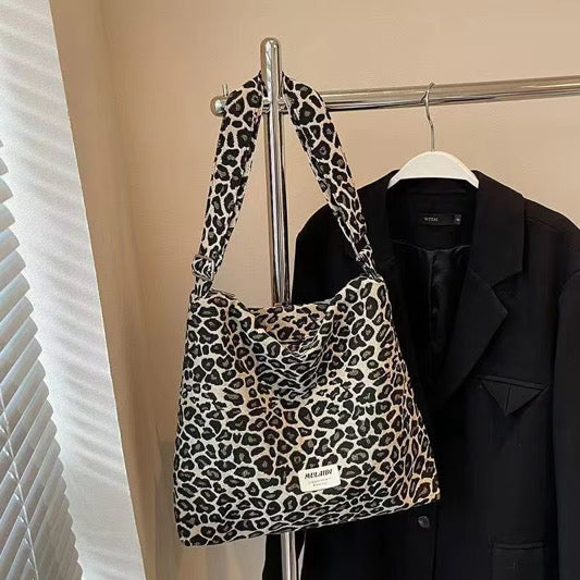 Leopard Smash Shoulder Bag