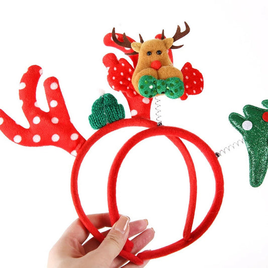 12 Piece Christmas Headband Set