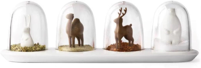 Fun Kitchen Jar Set & Tray