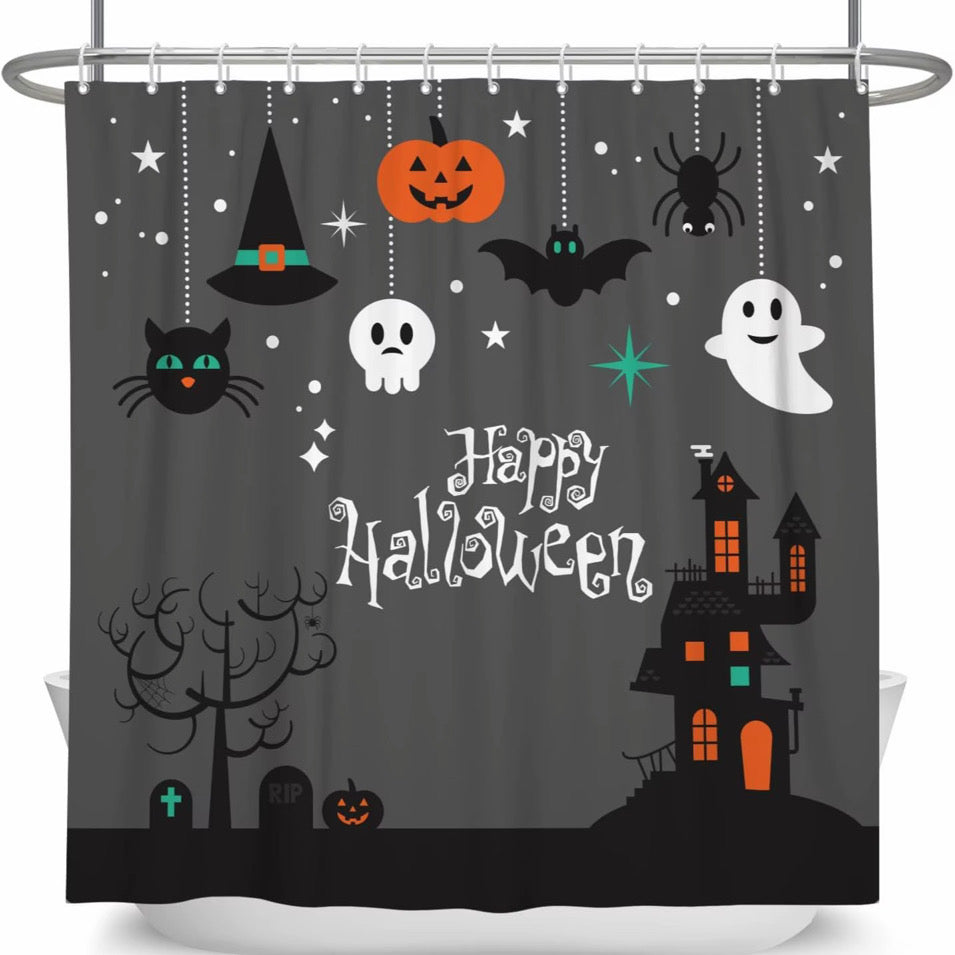Creep It Clean Shower Curtains