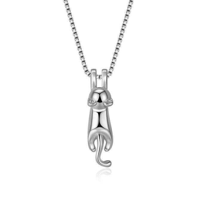 Little Mischief Cat Necklace