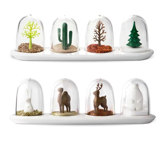 Fun Kitchen Jar Set & Tray