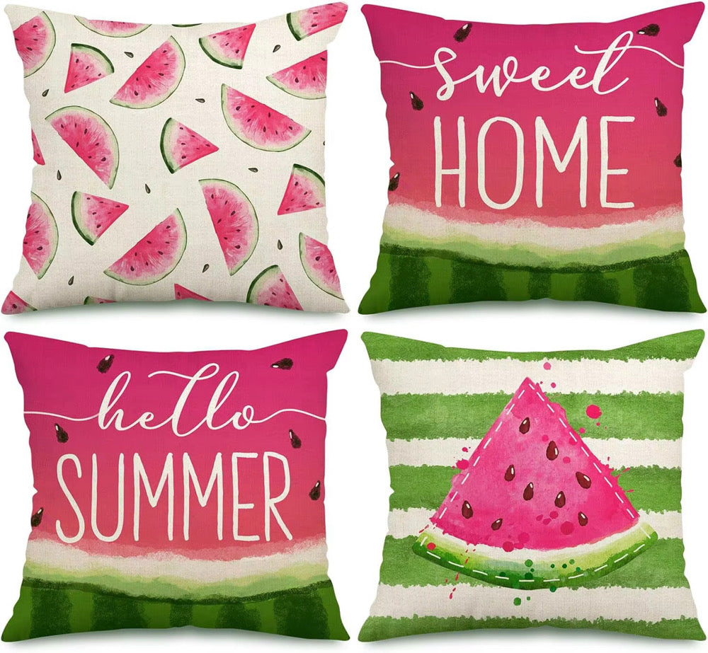 4 Piece Pillow Cover Set