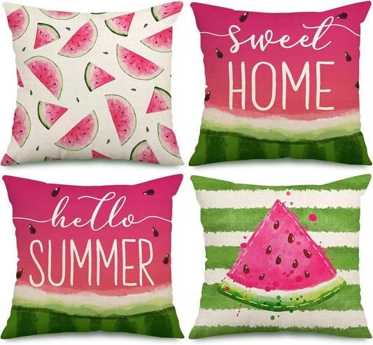 4 Piece Pillow Cover Set