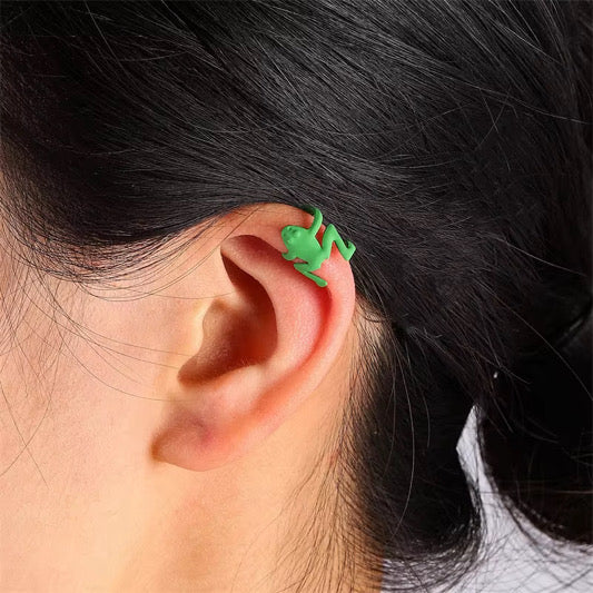 Hop To It Frog Ear Cuffs
