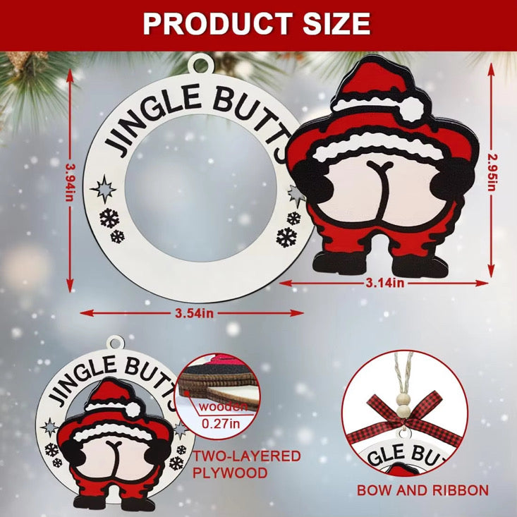 Jingle Butts Ornament