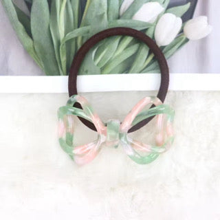 3 Piece Hair Bow Elastics