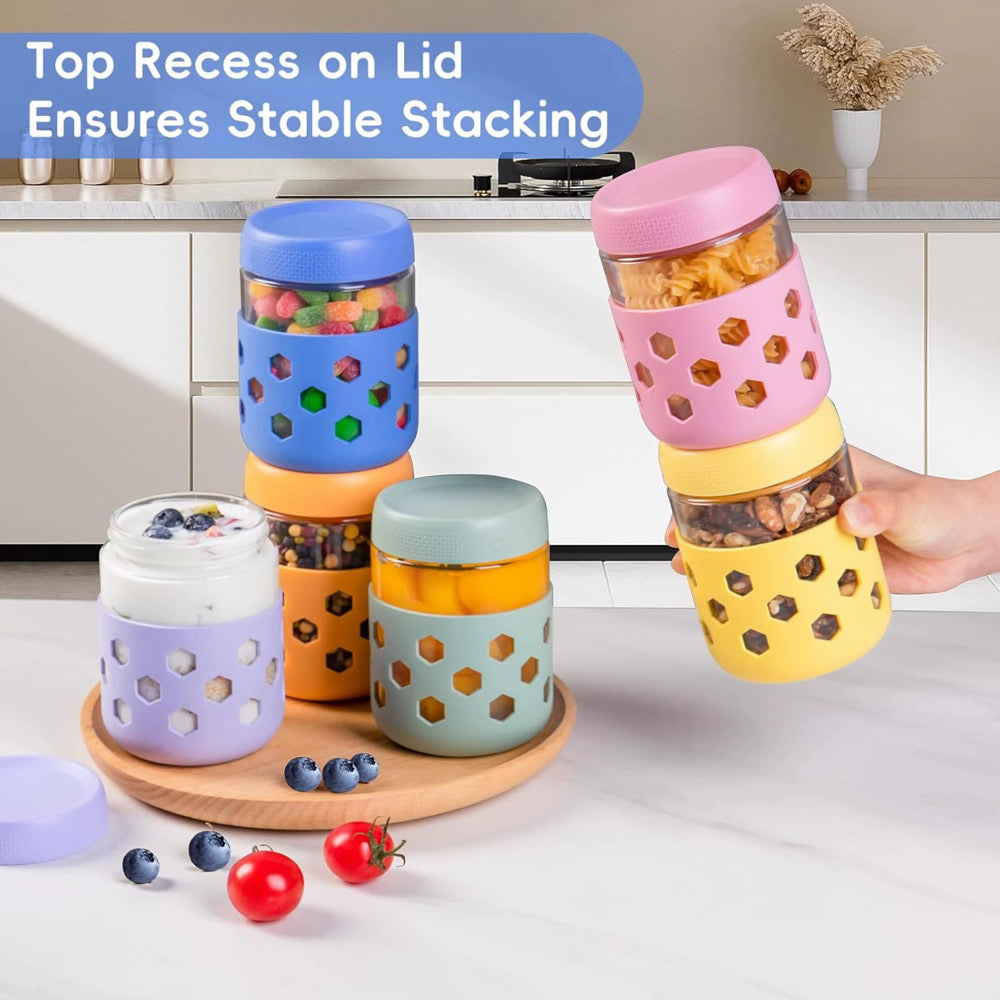 ColorPop Glass Keepers Set Of 6