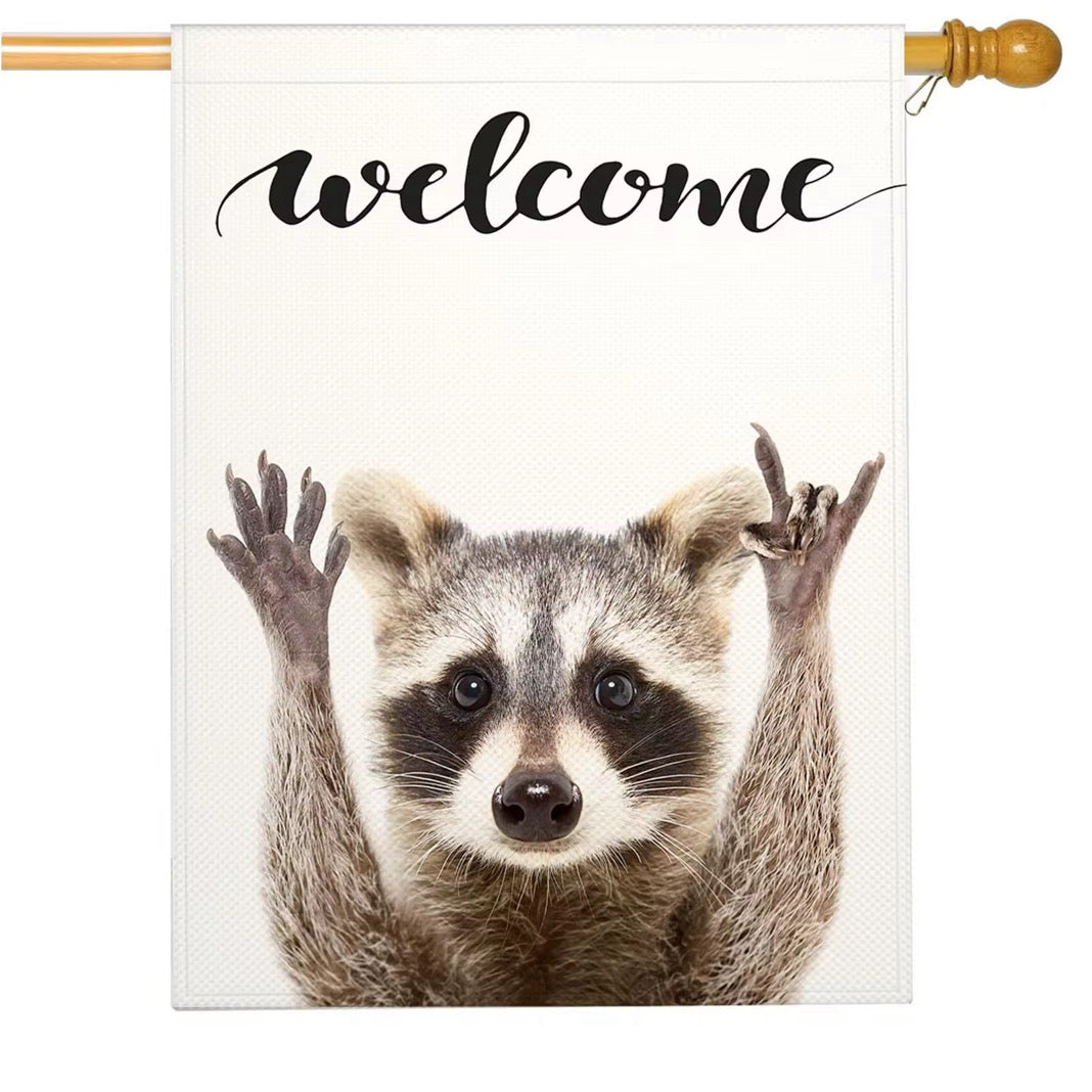 FUNNY Seasonal Garden Flags