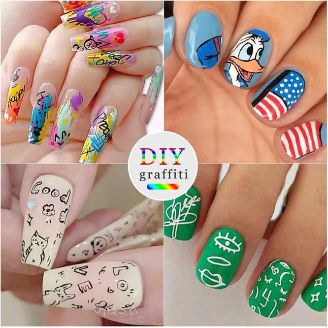 Nail Doodle Pens
