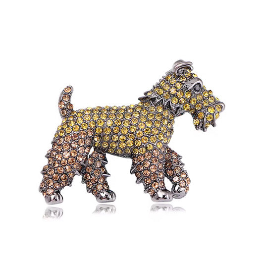 Terrier Dog Brooch