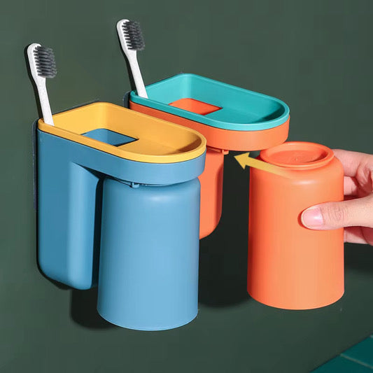 Wall Mounted ToothBrush Holder