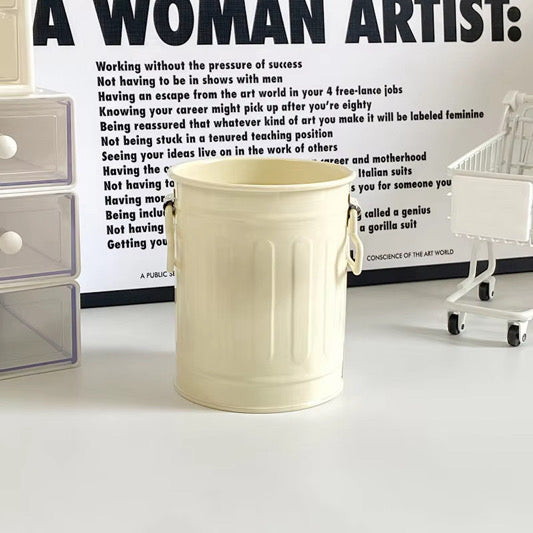 Trash Can Writing Utensil Holder