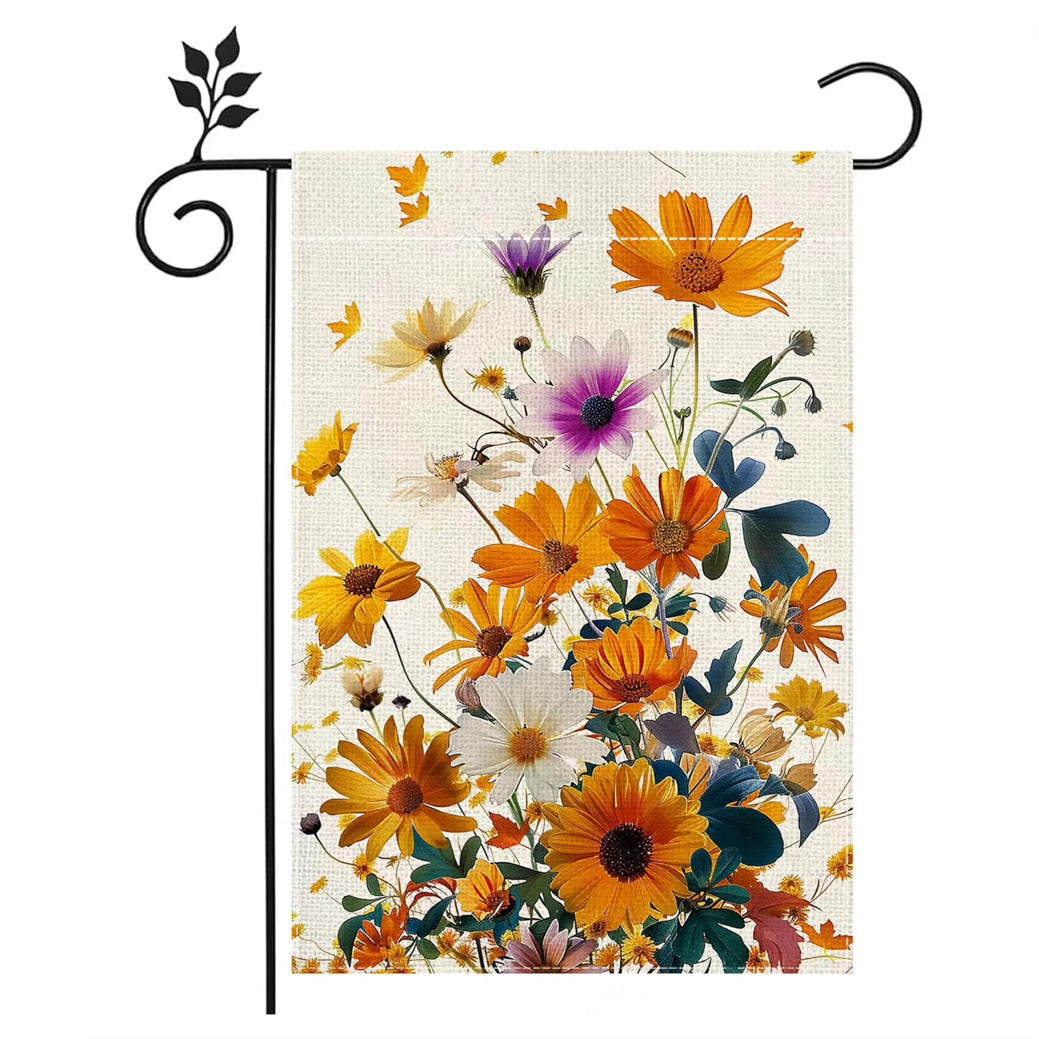 Seasonal Fall Themed Garden Flags