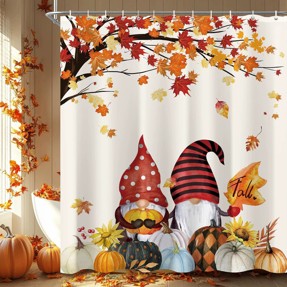 Fall Themed Shower Curtains