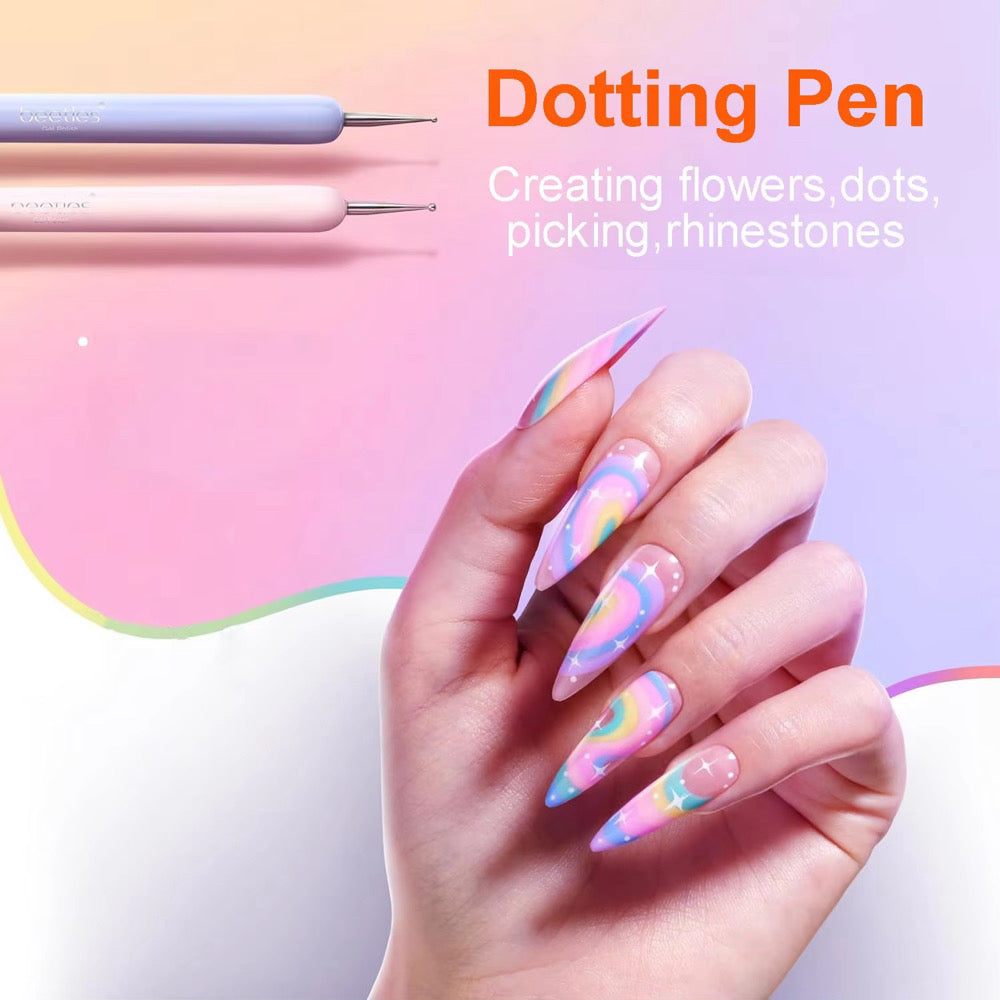 6 Piece Nail Art Brush Set