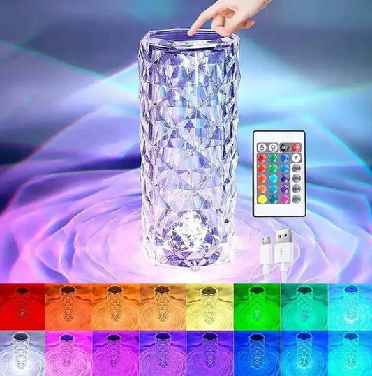 Crystal Color Changing  Touch Lamp