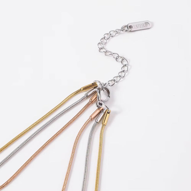 Mixed Chain Anklet