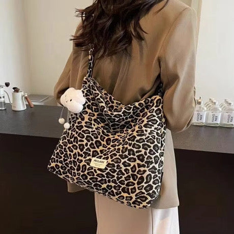 Leopard Smash Shoulder Bag