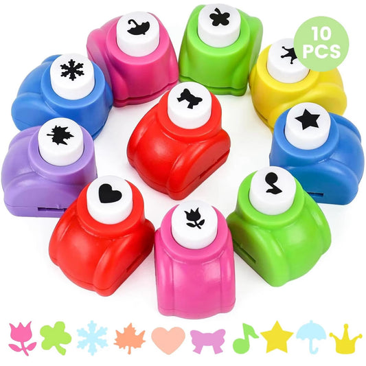 10 Piece Shape Punch Craft Set