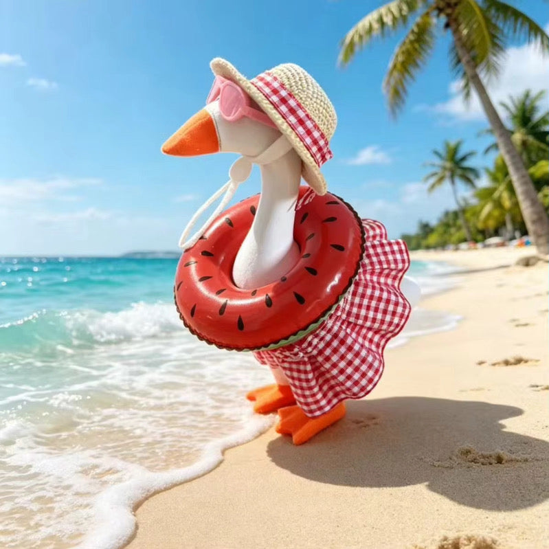 Beach Vibes 7 Inch Goose Outfit