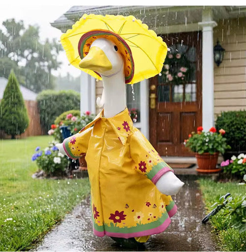 3 Piece Porch Raincoat Goose Outfit