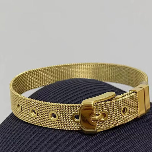 Buckle Up Slide Bracelet