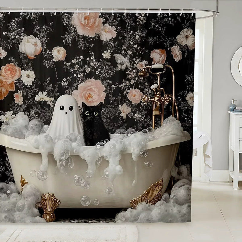 Creep It Clean Shower Curtains