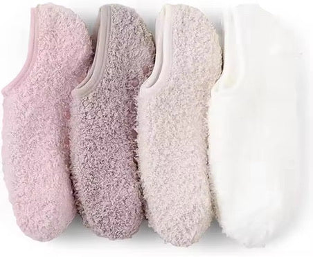 CloudSoft Cozy Grip Sock Set Of 4.