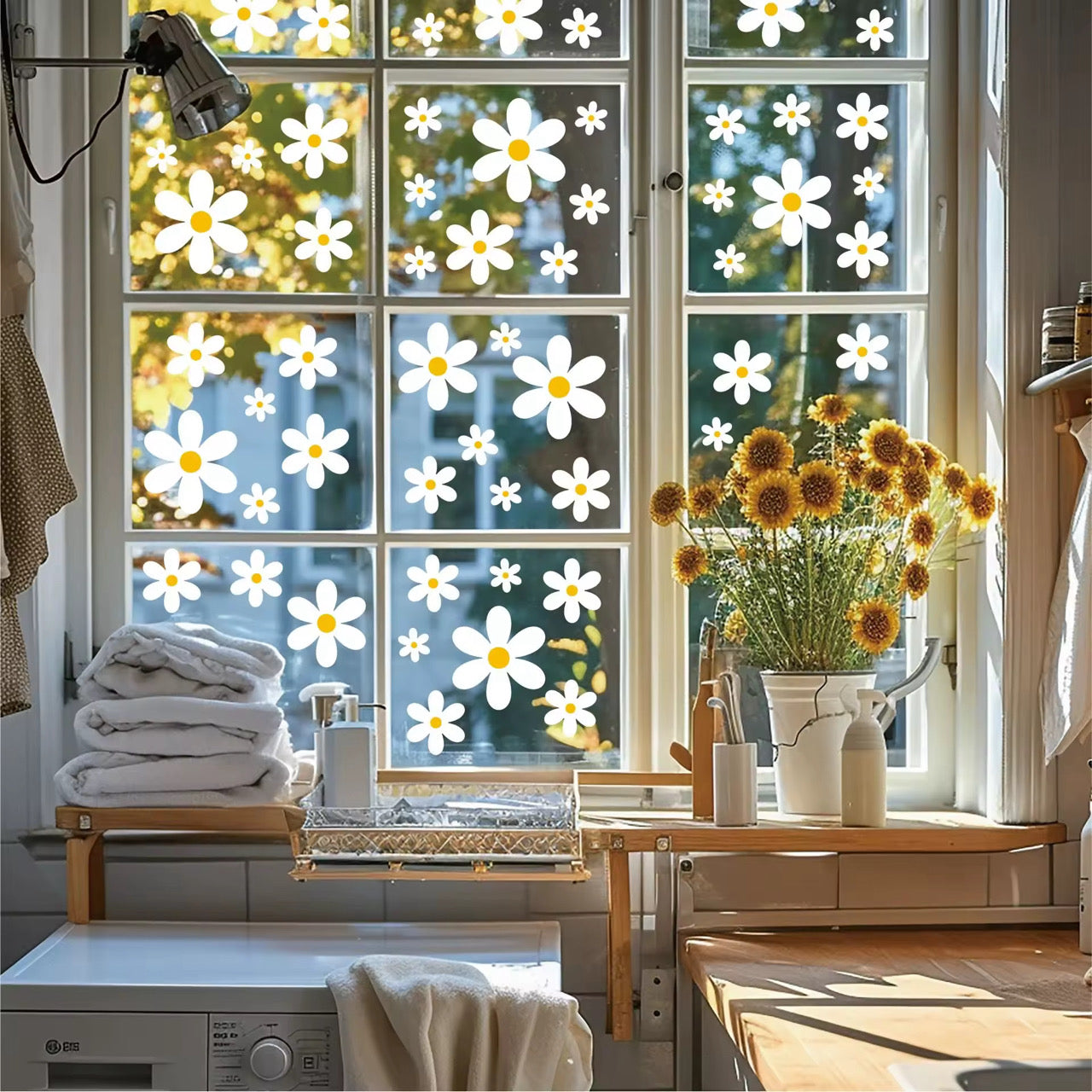 Darling Daisy Window Clings