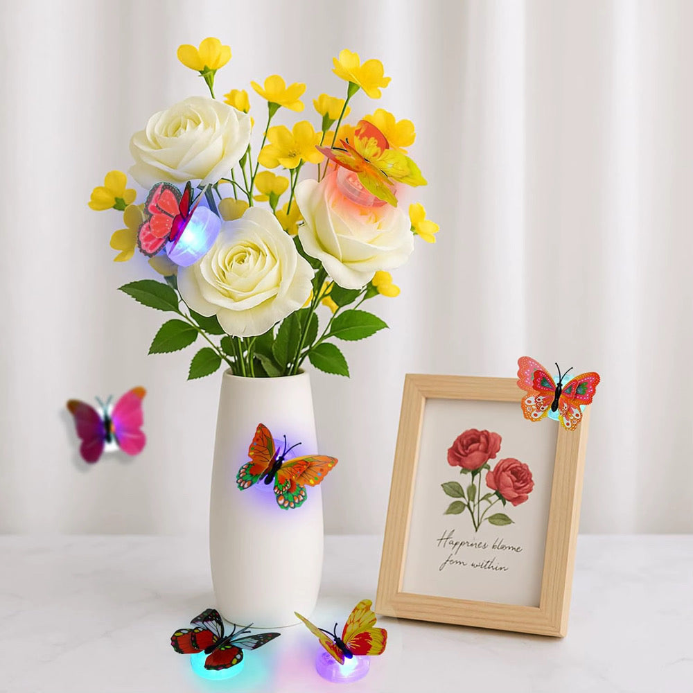 24 Piece Glowing Butterfly Friends
