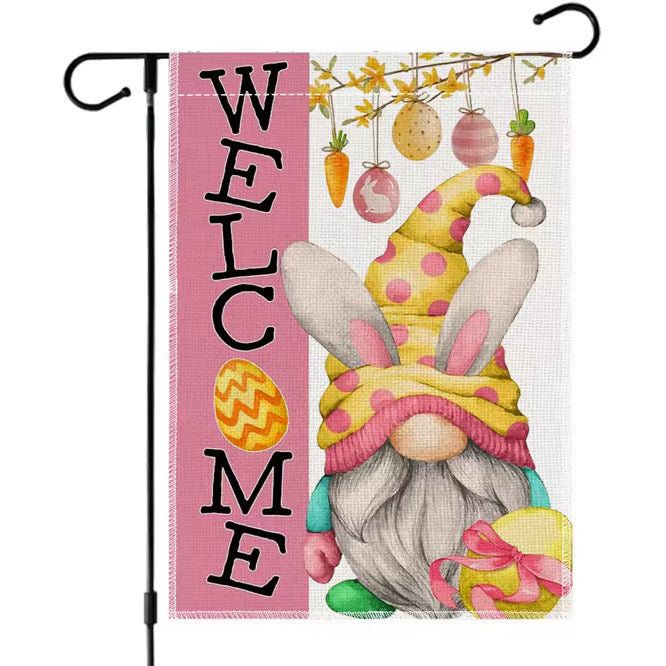 Seasonal Easter Garden Flags