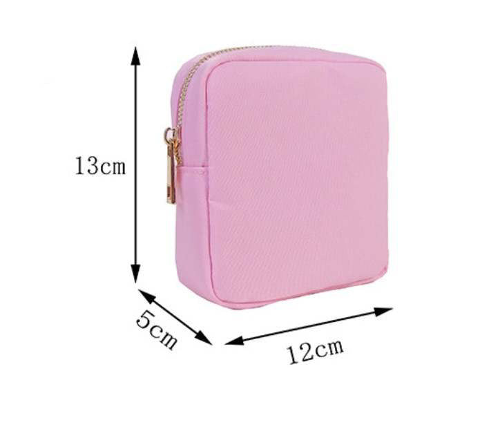 Colorful Travel Makeup Accessory Pouch