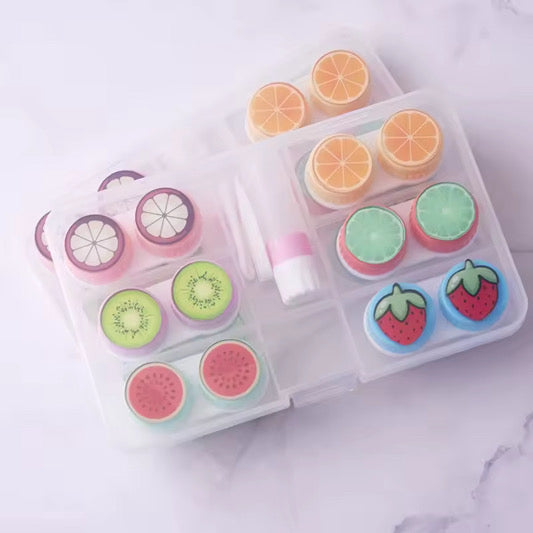 Fruit- Tasic Fruit Themed Contact Case Set