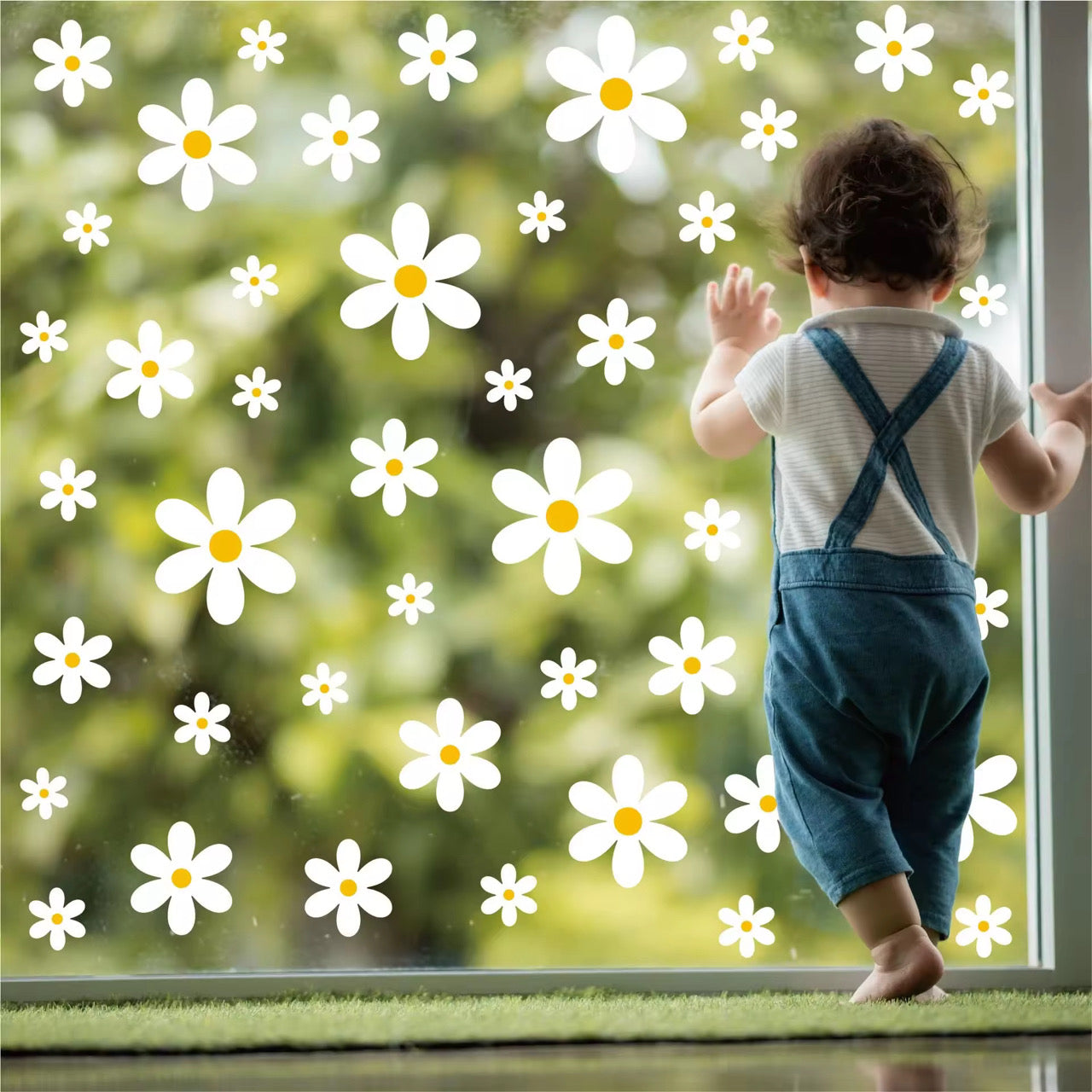 Darling Daisy Window Clings