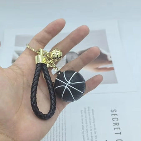 Hoop Dreams Basketball Keychain