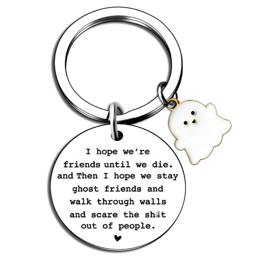 Ghost Friend Keychains