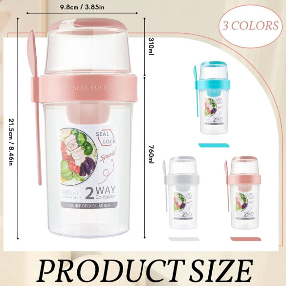 Salad Lovers Salad Shaker Cup