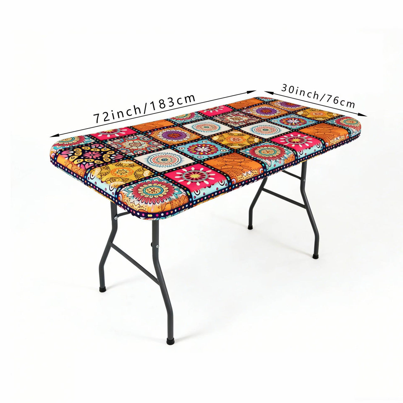 The Wanderlust Fitted 6 Ft Table Cover