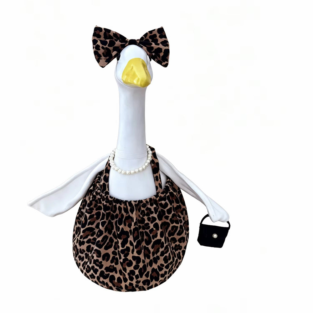 Lady Leopard Goose Outfit