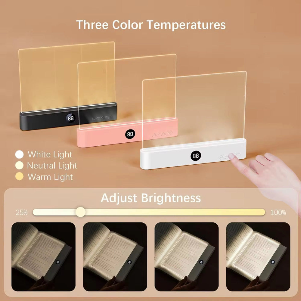 Double Duty Book Light AND Night Light